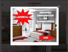 Tablet Screenshot of losbarriales.com